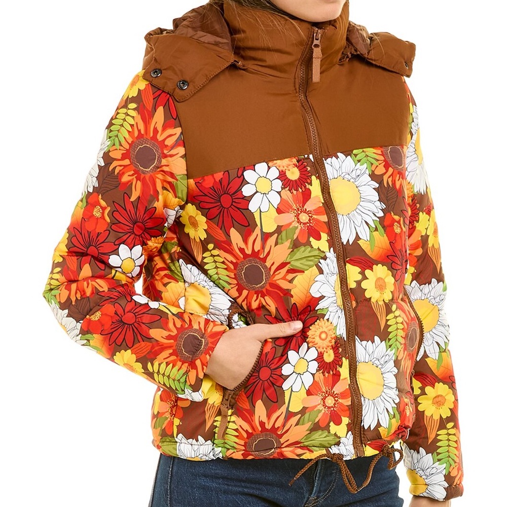 therapy Printed Puffer Jacket - Picture 3 of 3
